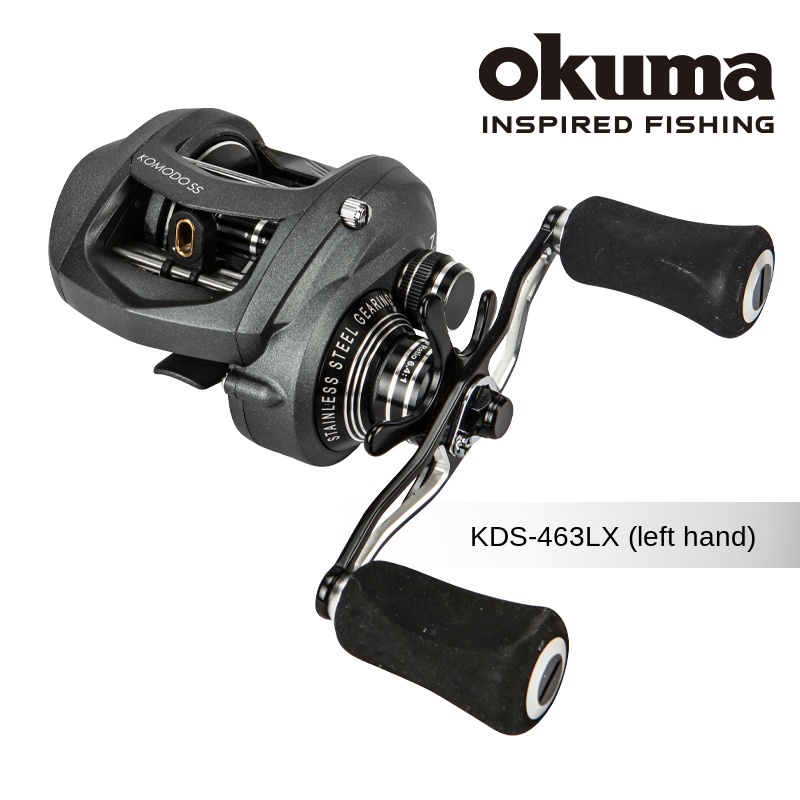 Abu Garcia Reel Max - Okuma Komodo SS Trovão Forte Baixa