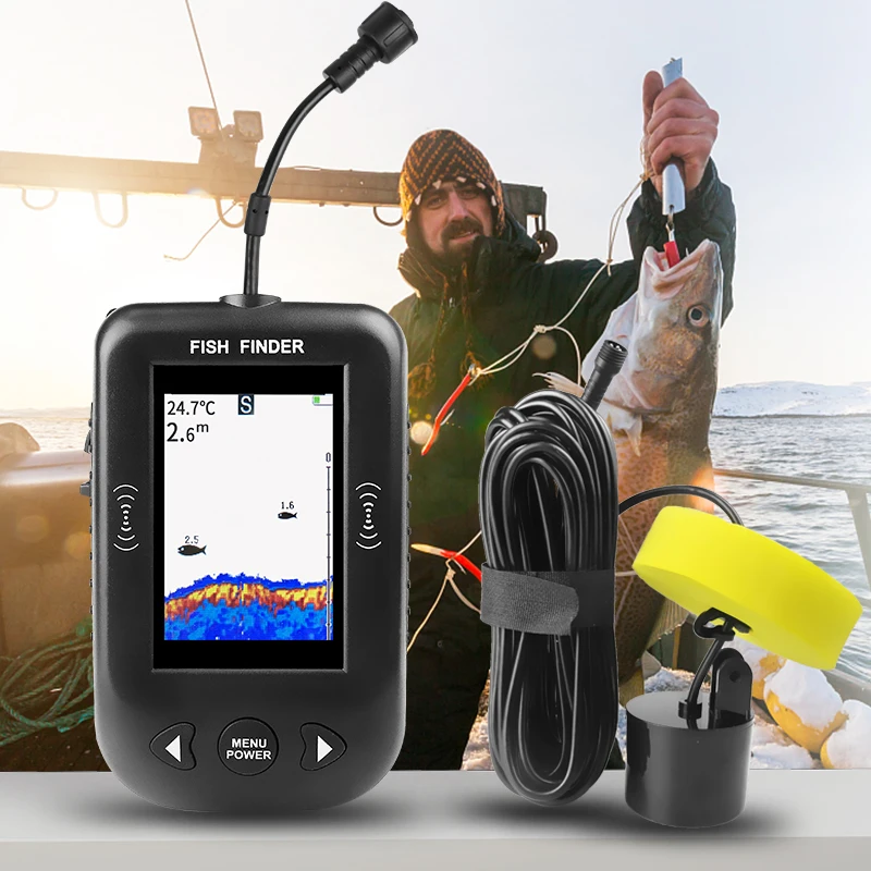 Fish Finder Cable - Sonda de Pesca Portátil Erchang XF03
