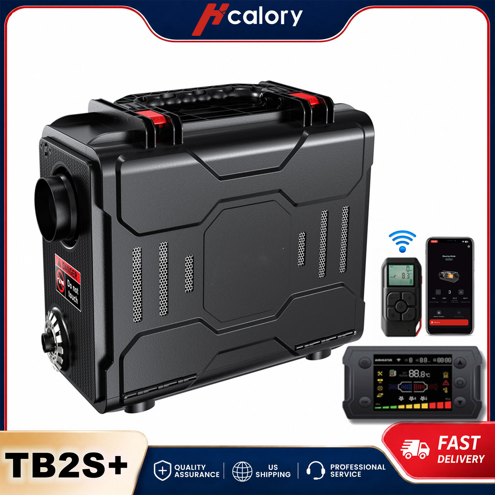 Fishing Camera - Aquecedor a Diesel Hcalory TB2S+ 8KW
