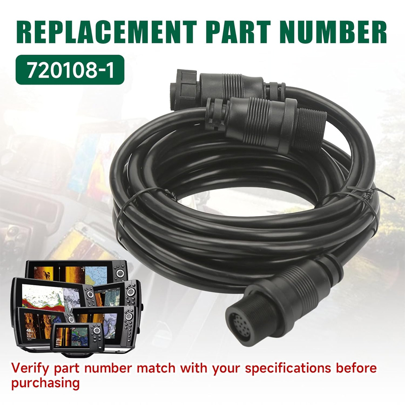 Fish Finder Cable - Cabo Adaptador para Localizadores de Peixes