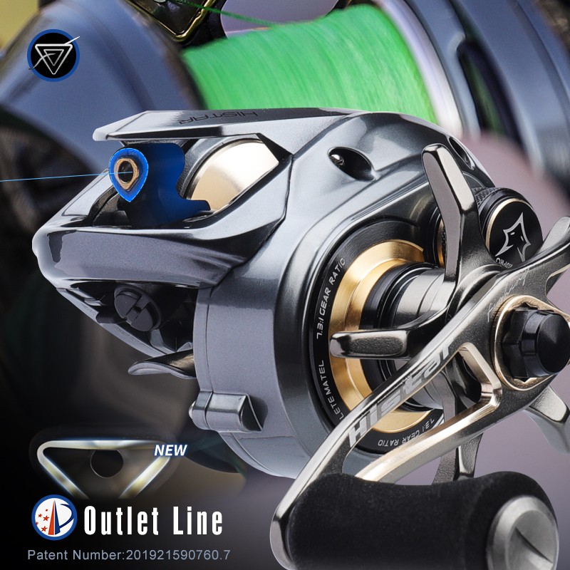 Carretilha HASIDA Metal Rotor  - Abu Garcia Reel Max avaliação e preço