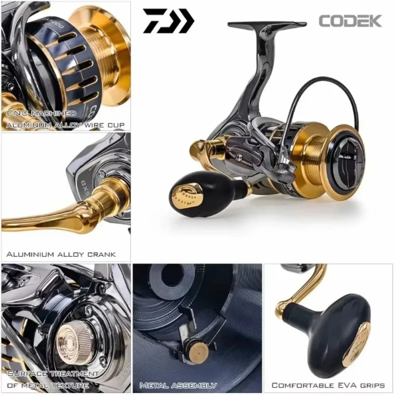 Carretilha de Pesca Daiwa CODE - Abu Garcia Reel Max avaliação e preço