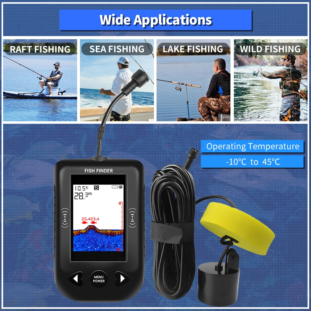 Sonda de Pesca Portátil Erchan - Fish Finder Cable avaliação e preço