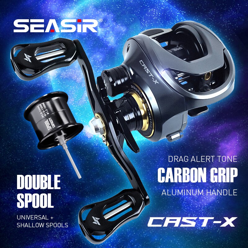 SEASIR Cast-X Carretel de arre - Abu Garcia Reel Max avaliação e preço