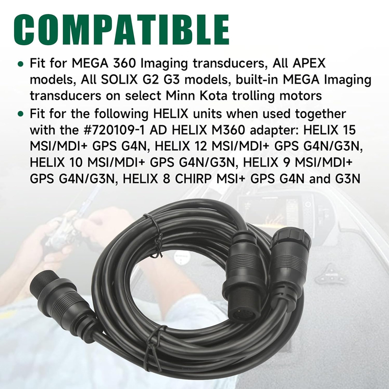 Cabo Adaptador para Localizado - Fish Finder Cable avaliação e preço